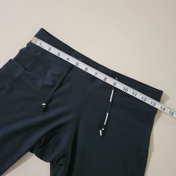 Nike Women's Black Dri-FIT Leggings Running Capris - Picture 3 of 15